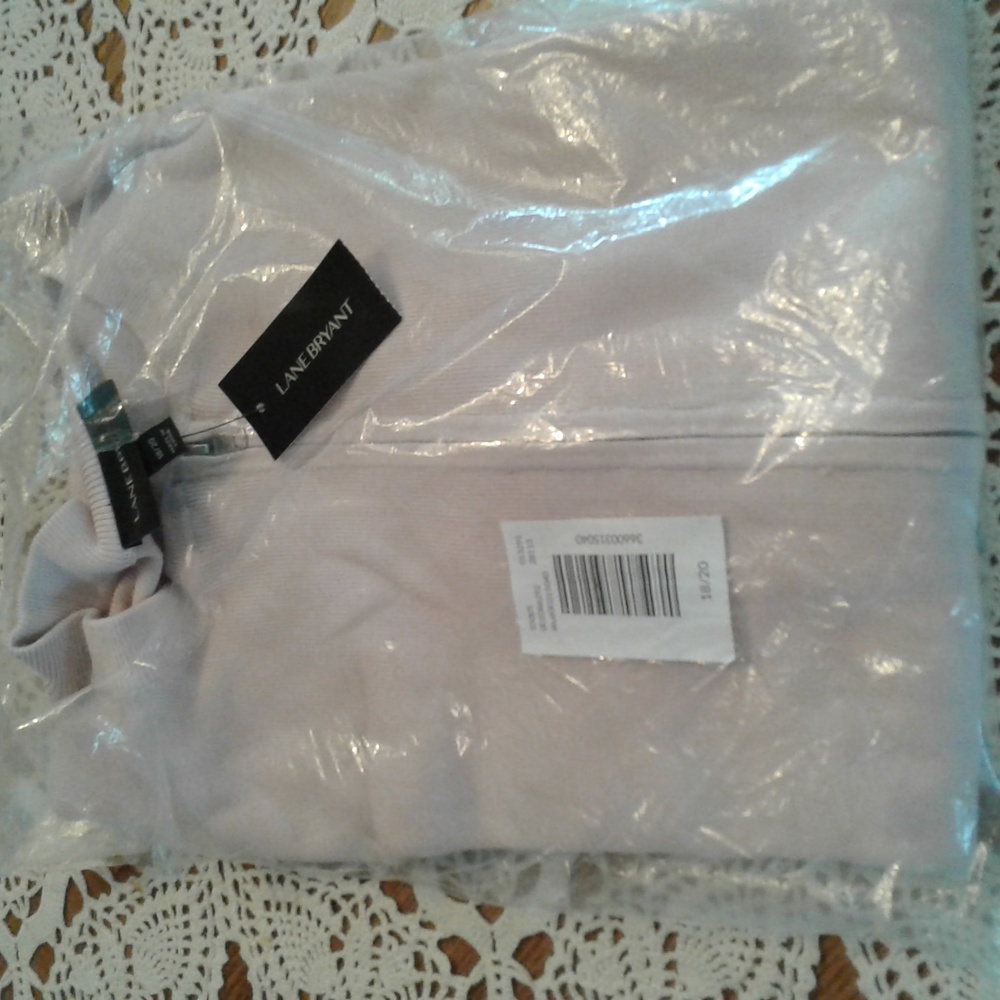Lane Bryant zipper sweater
